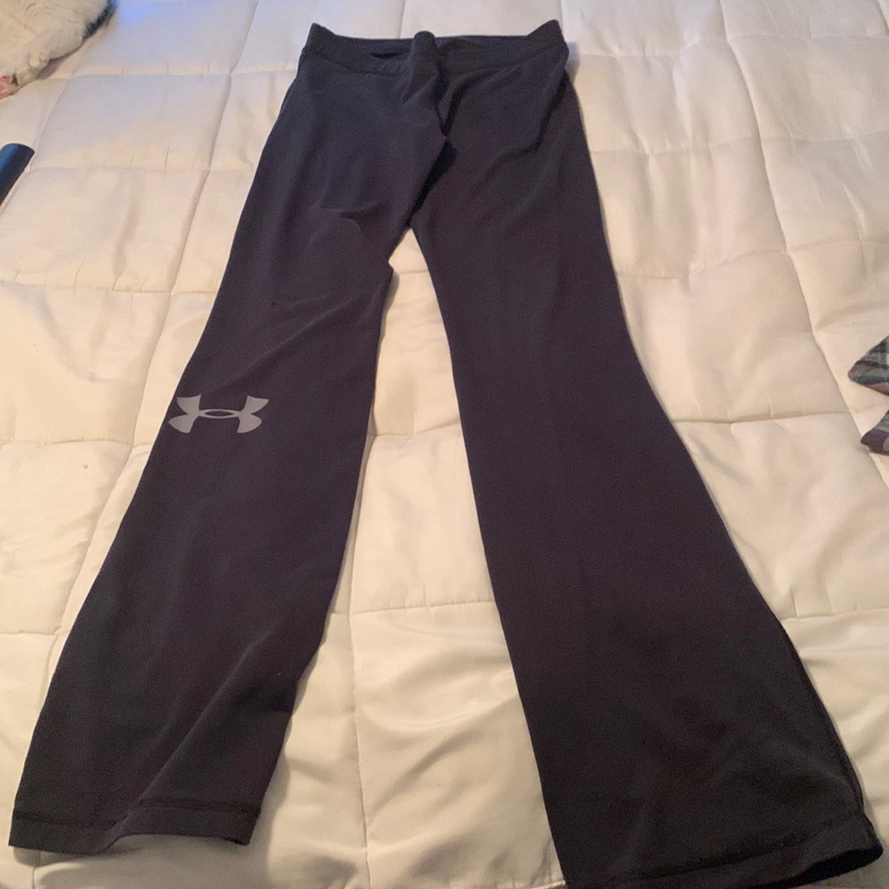 black under armour sweat pants